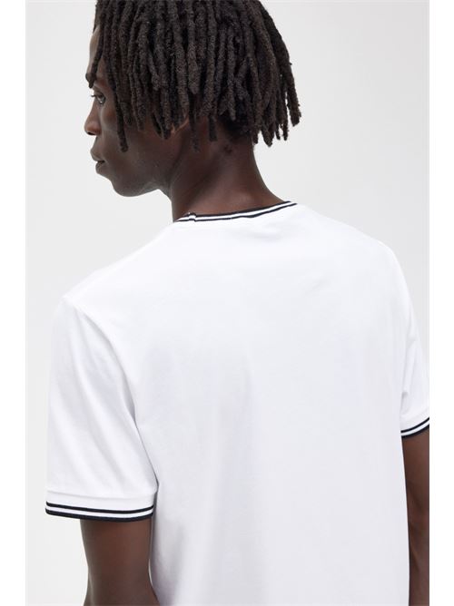 t-shirt bordino Fred Perry | M1588100